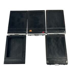 Vintage Graflex Graphic 4x5 Film Holders & Film Pack Adapter Lot